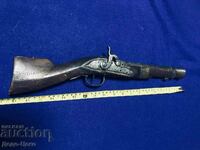 Trombon pistol flintlock capsula