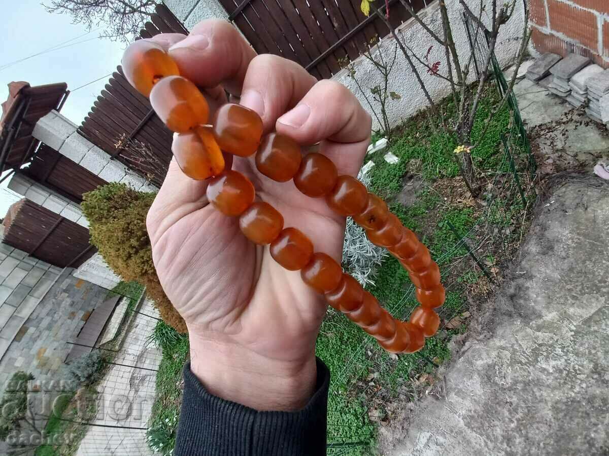 Old Authentic Amber Beads Rosary *** - 5 Old Authentic Amber Beads Rosary *** - 5