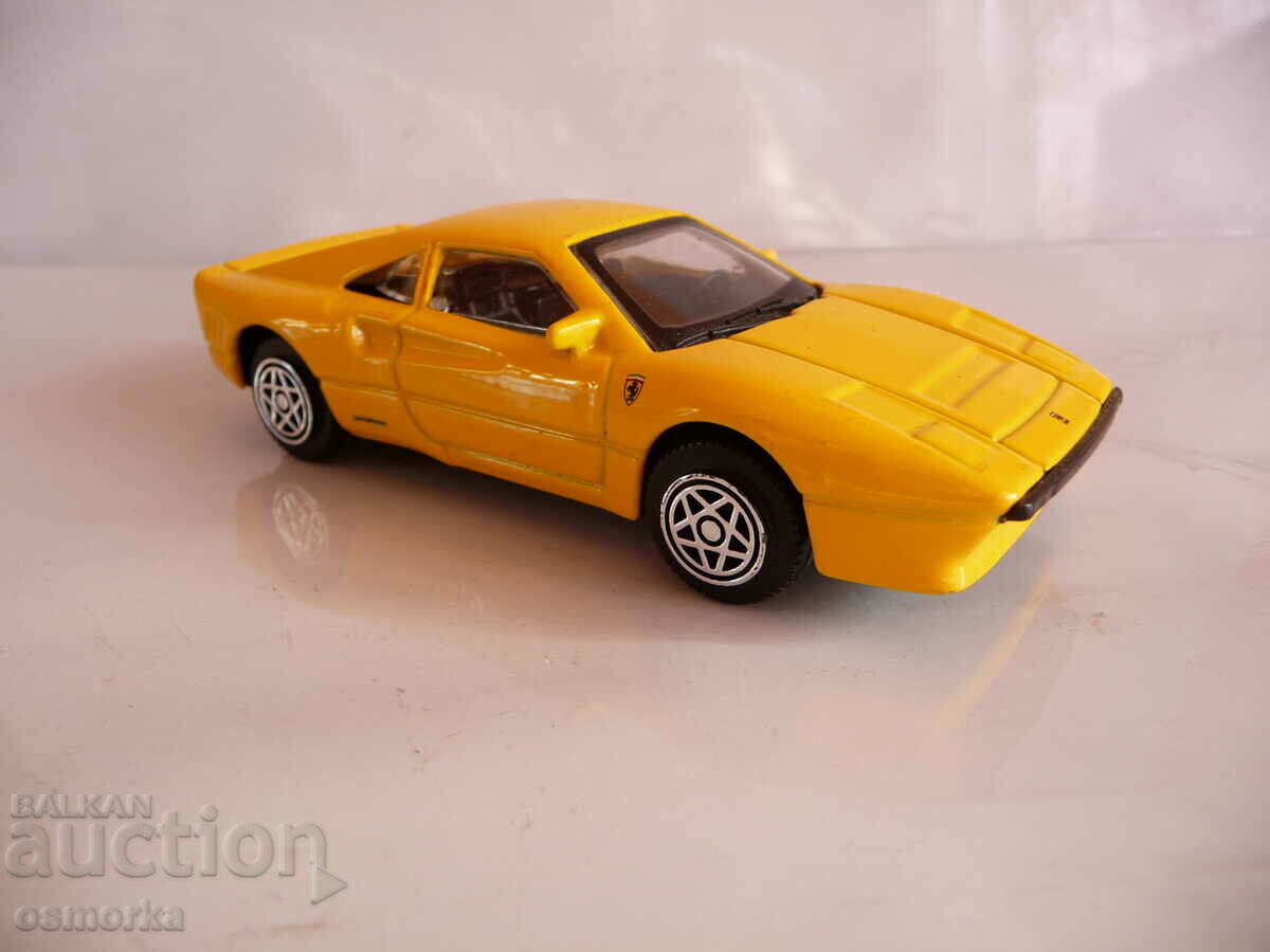 Ferrari GTO Bburago Ferrari collector car yellow with price 32.00 BGN | € 16.36 Ferrari GTO Bburago Ferrari collector car yellow with price 32.00 BGN | € 16.36