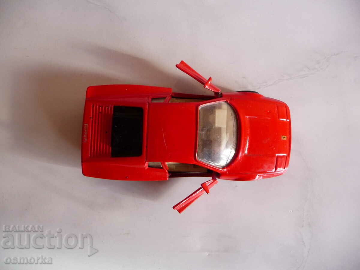 Auction Ferrari 512TR Maisto Ferrari collector's trolley red Auction Ferrari 512TR Maisto Ferrari collector's trolley red