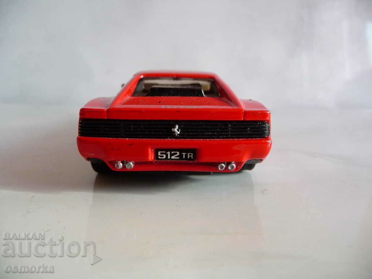 Ferrari 512TR Maisto Ferrari collector's trolley red - 5 Ferrari 512TR Maisto Ferrari collector's trolley red - 5