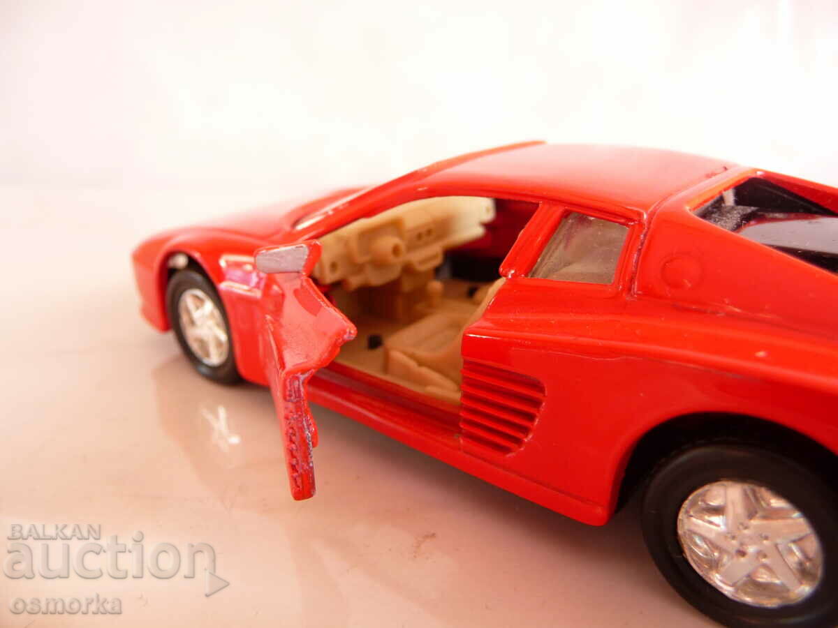 Ferrari 512TR Maisto Ferrari collector's trolley red - 7 Ferrari 512TR Maisto Ferrari collector's trolley red - 7