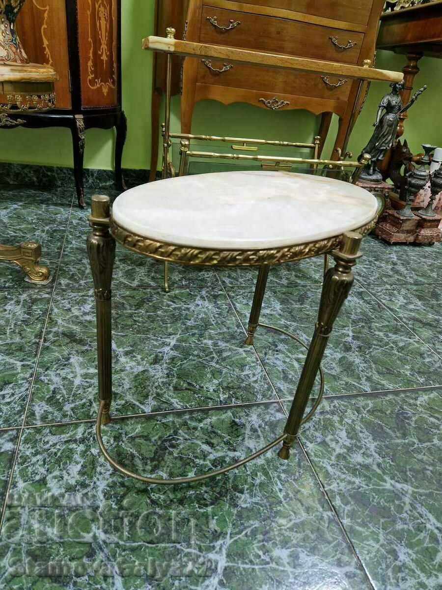 Ένα υπέροχο γαλλικό μπρονζέ όνυχα αντίκα βοηθητικό τραπέζι - 5 Ένα υπέροχο γαλλικό μπρονζέ όνυχα αντίκα βοηθητικό τραπέζι - 5