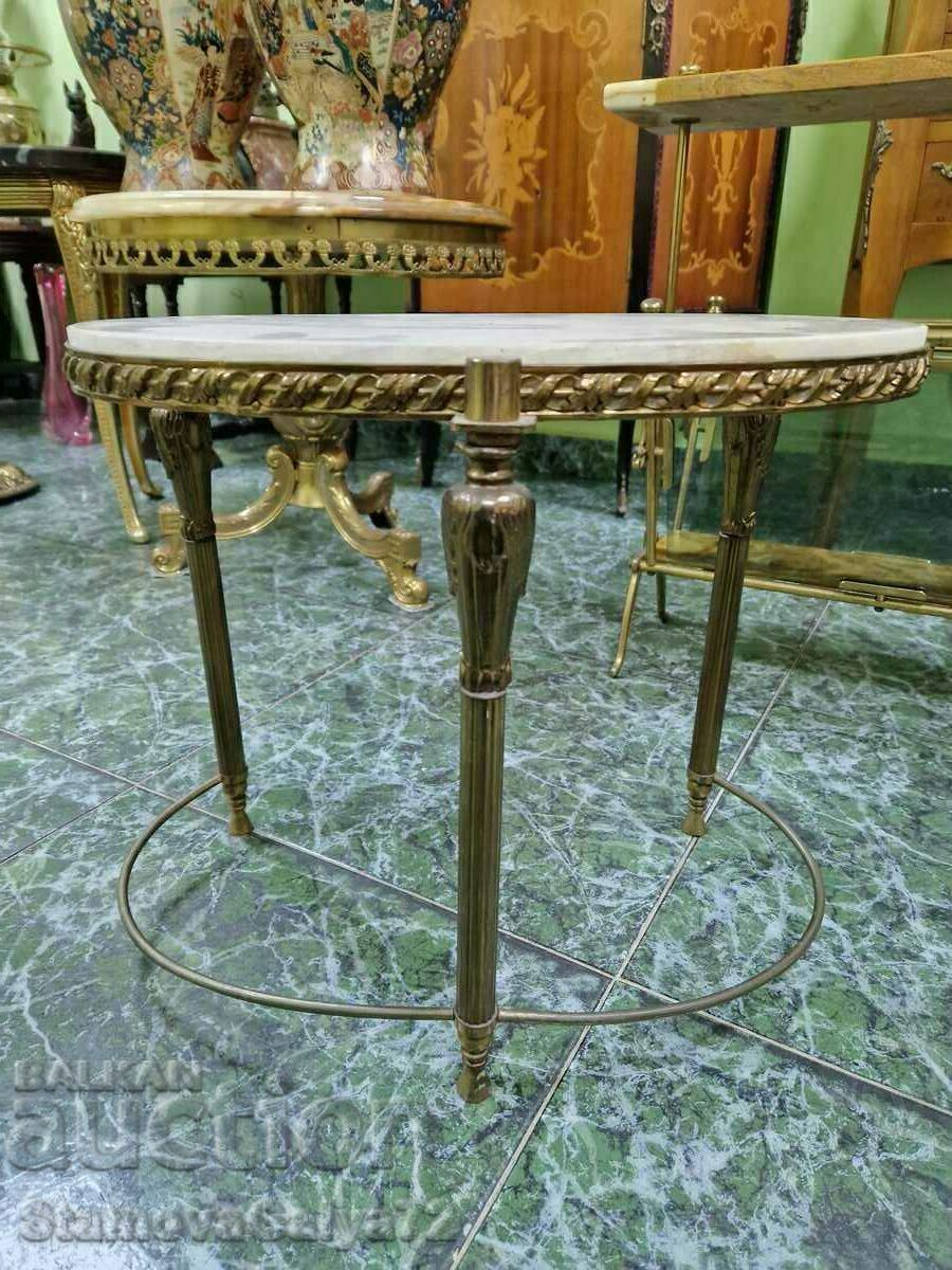 Ένα υπέροχο γαλλικό μπρονζέ όνυχα αντίκα βοηθητικό τραπέζι - 7 Ένα υπέροχο γαλλικό μπρονζέ όνυχα αντίκα βοηθητικό τραπέζι - 7