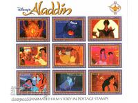 1993. Гвиана. "Аладин" - анимационните герои на Дисни. Блок.