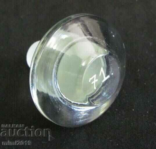 WWII Glass Apothecary Anesthesia Bottle - 5 WWII Glass Apothecary Anesthesia Bottle - 5