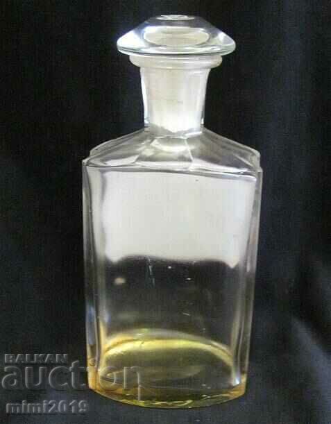 Delivery of WWII Glass Apothecary Anesthesia Bottle