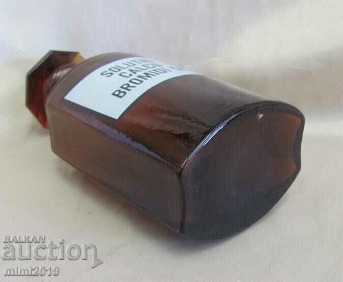 WWII Glass Apothecary Bottle - 7 WWII Glass Apothecary Bottle - 7