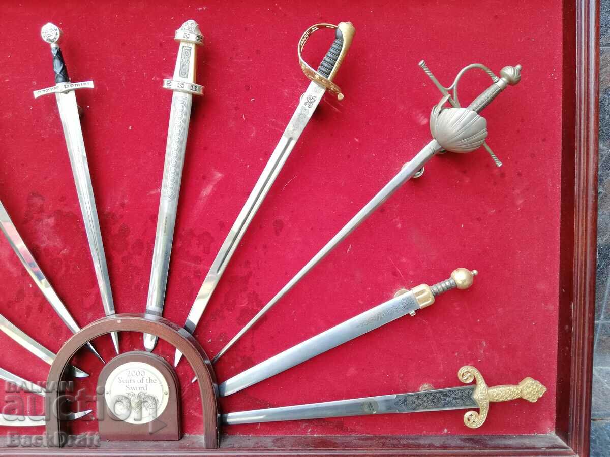 10 NUMBERS MINIATURE, REPLICA SWORD, SWORD, KATAN, RAPIER, DAGGER, SWORD - 5 10 NUMBERS MINIATURE, REPLICA SWORD, SWORD, KATAN, RAPIER, DAGGER, SWORD - 5