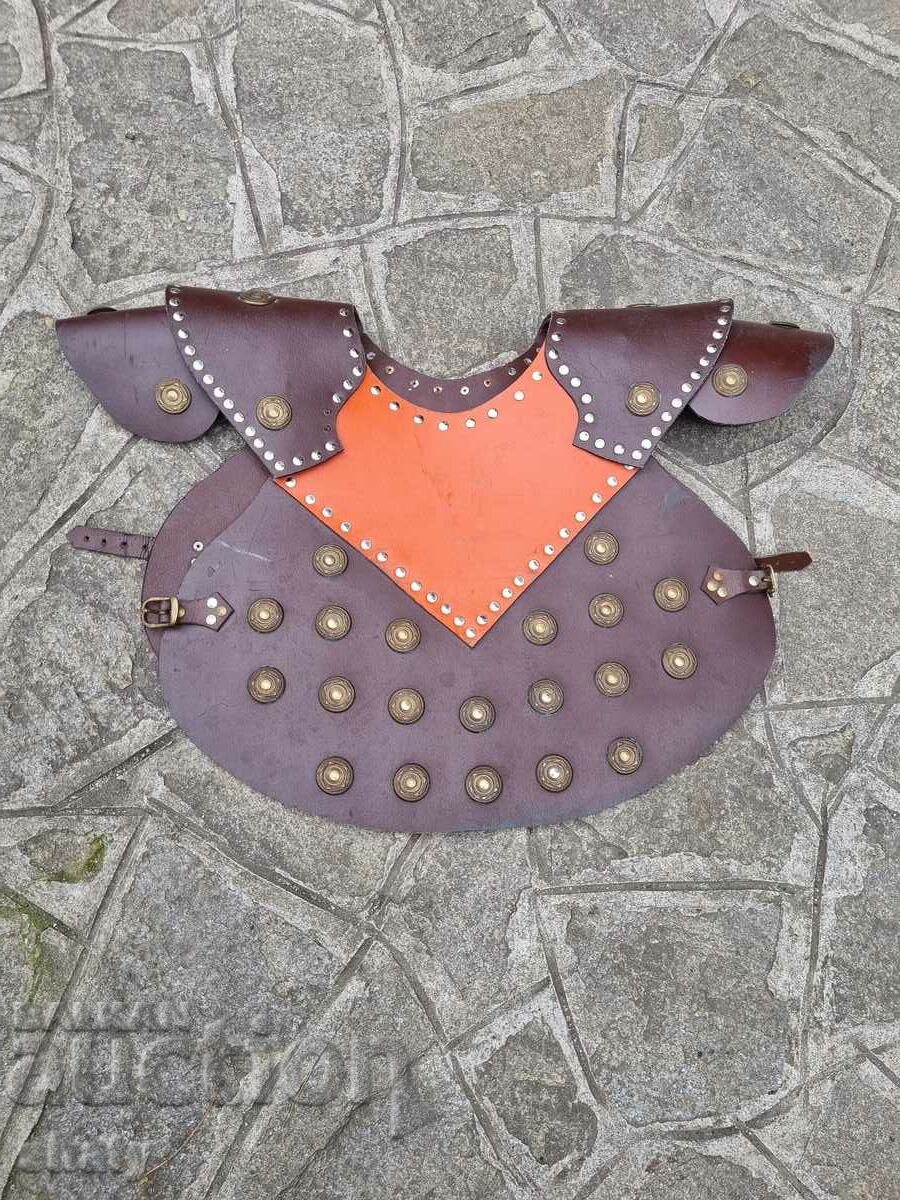 Auction Old leather armor prop. Auction Old leather armor prop.