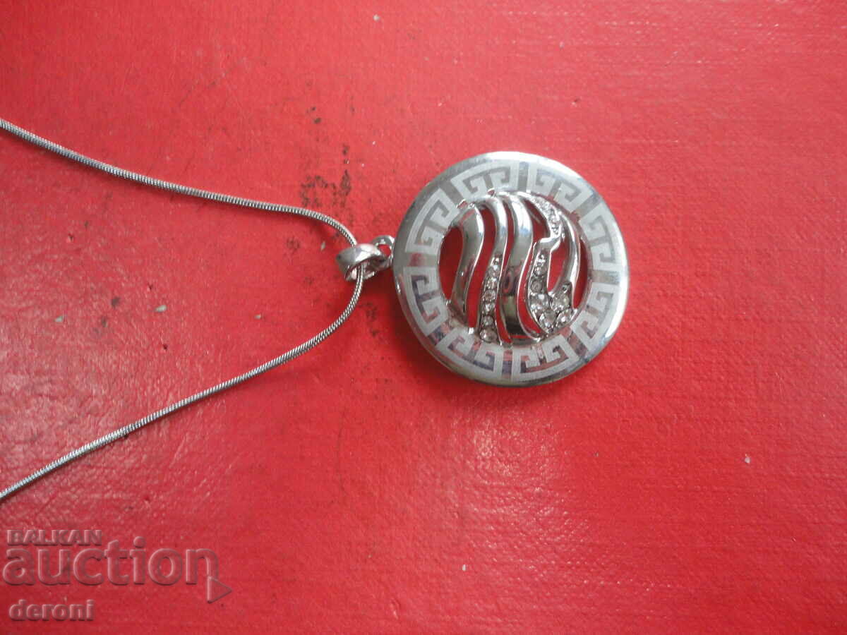 Great necklace necklace with 11 stones - 6