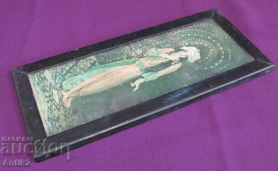 Delivery of 19th Century Art Nouveau Secession Artistic Photo Delivery of 19th Century Art Nouveau Secession Artistic Photo