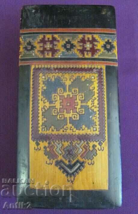 19th Century Art Nouveau Secession Handmade Wooden Box with price 75.00 BGN | € 38.35