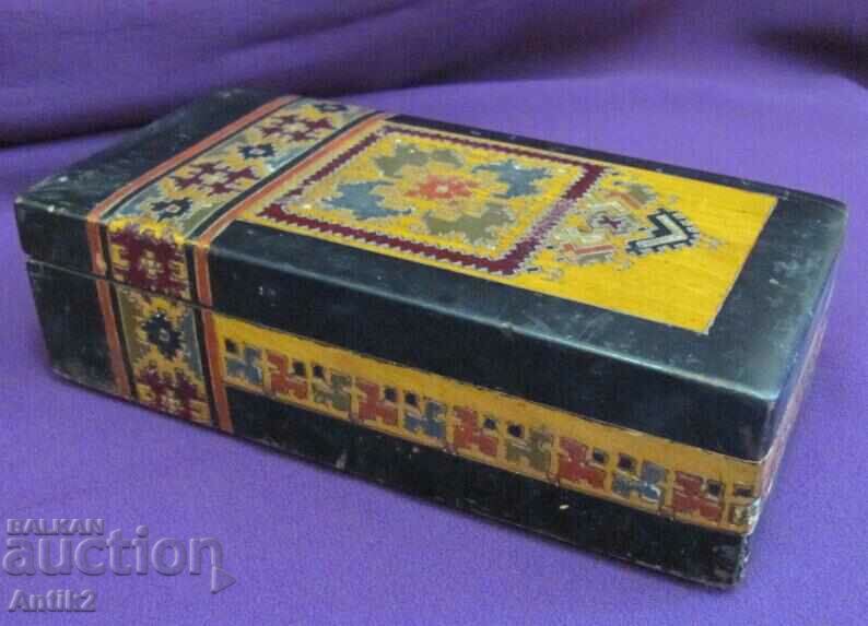 Auction  19th Century Art Nouveau Secession Handmade Wooden Box