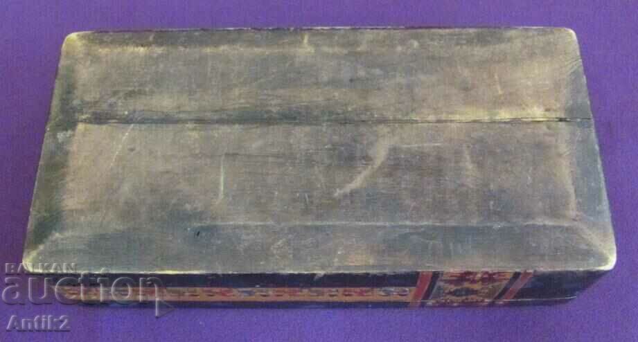 19th Century Art Nouveau Secession Handmade Wooden Box - 7