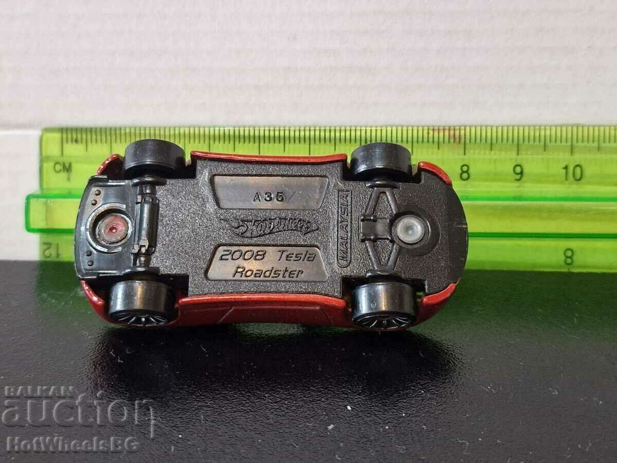 Hot Wheels Tesla Roadster Metal Car - 6 Hot Wheels Tesla Roadster Metal Car - 6