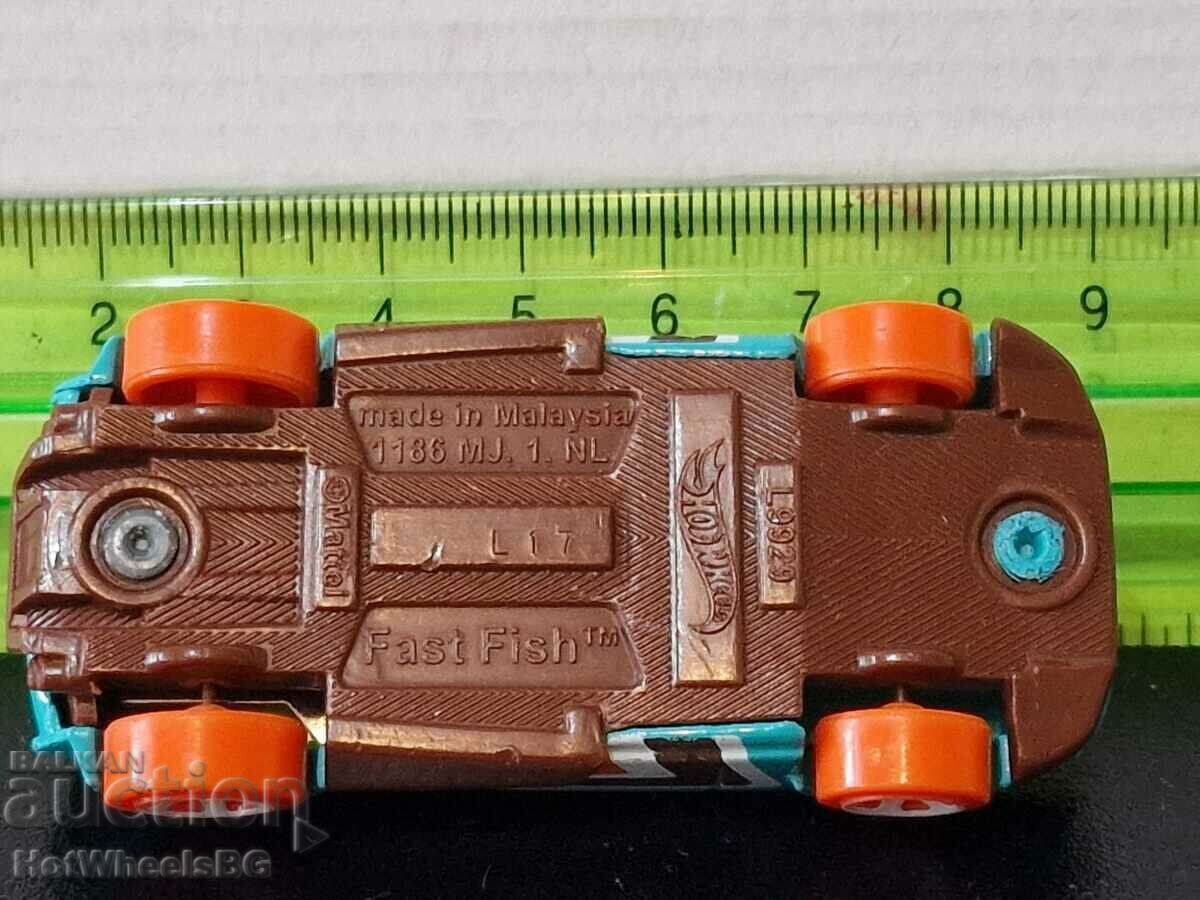 Hot Wheels metal cart Fast Fish - 5 Hot Wheels metal cart Fast Fish - 5