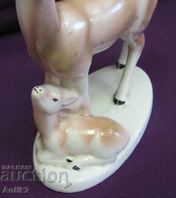 Antique Porcelain Figure - Sarni - Isis Bulgaria - 5 Antique Porcelain Figure - Sarni - Isis Bulgaria - 5