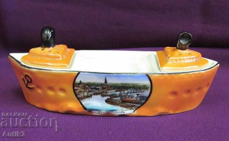 30's Porcelain Salt Shaker STOLPMUNDE Germany with price 45.00 BGN | € 23.01 30's Porcelain Salt Shaker STOLPMUNDE Germany with price 45.00 BGN | € 23.01