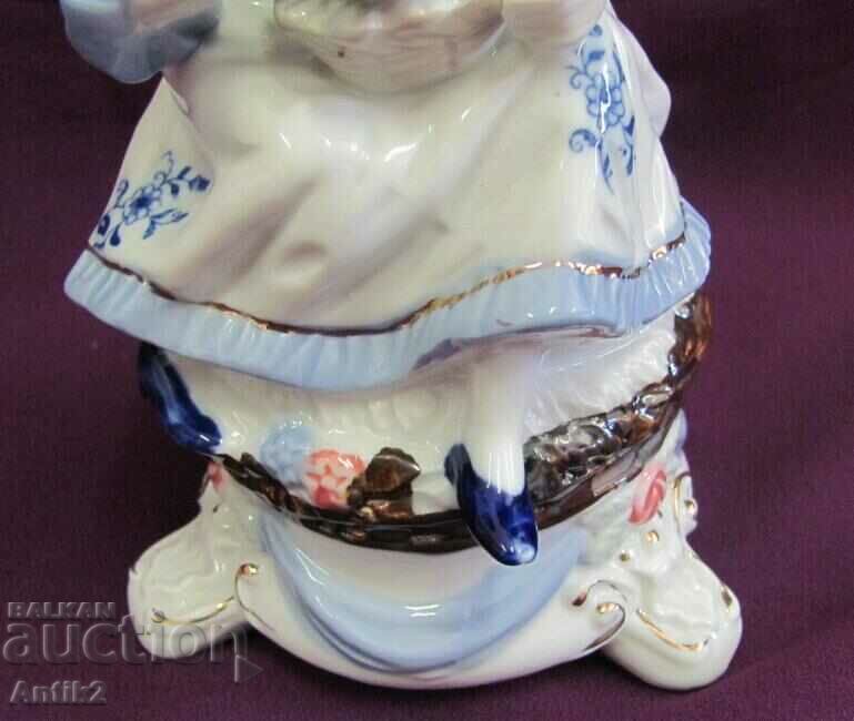 Figurină din porțelan din anii 30 Boemia - 5