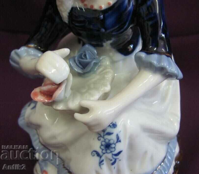 Figurină din porțelan din anii 30 Boemia - 6