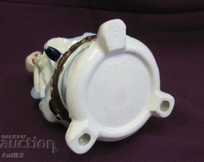 Figurină din porțelan din anii 30 Boemia - 7