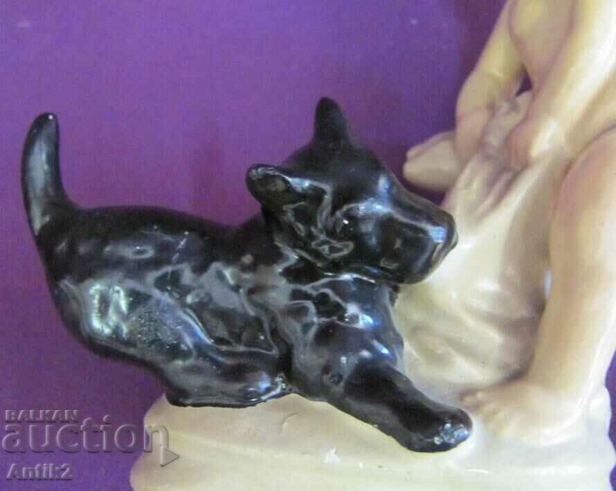 Δημοπρασία 1930 Porcelain Figure Γερμανία Δημοπρασία 1930 Porcelain Figure Γερμανία