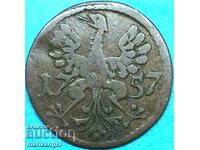 4 Heller 1757 Germany Aachen Eagle med