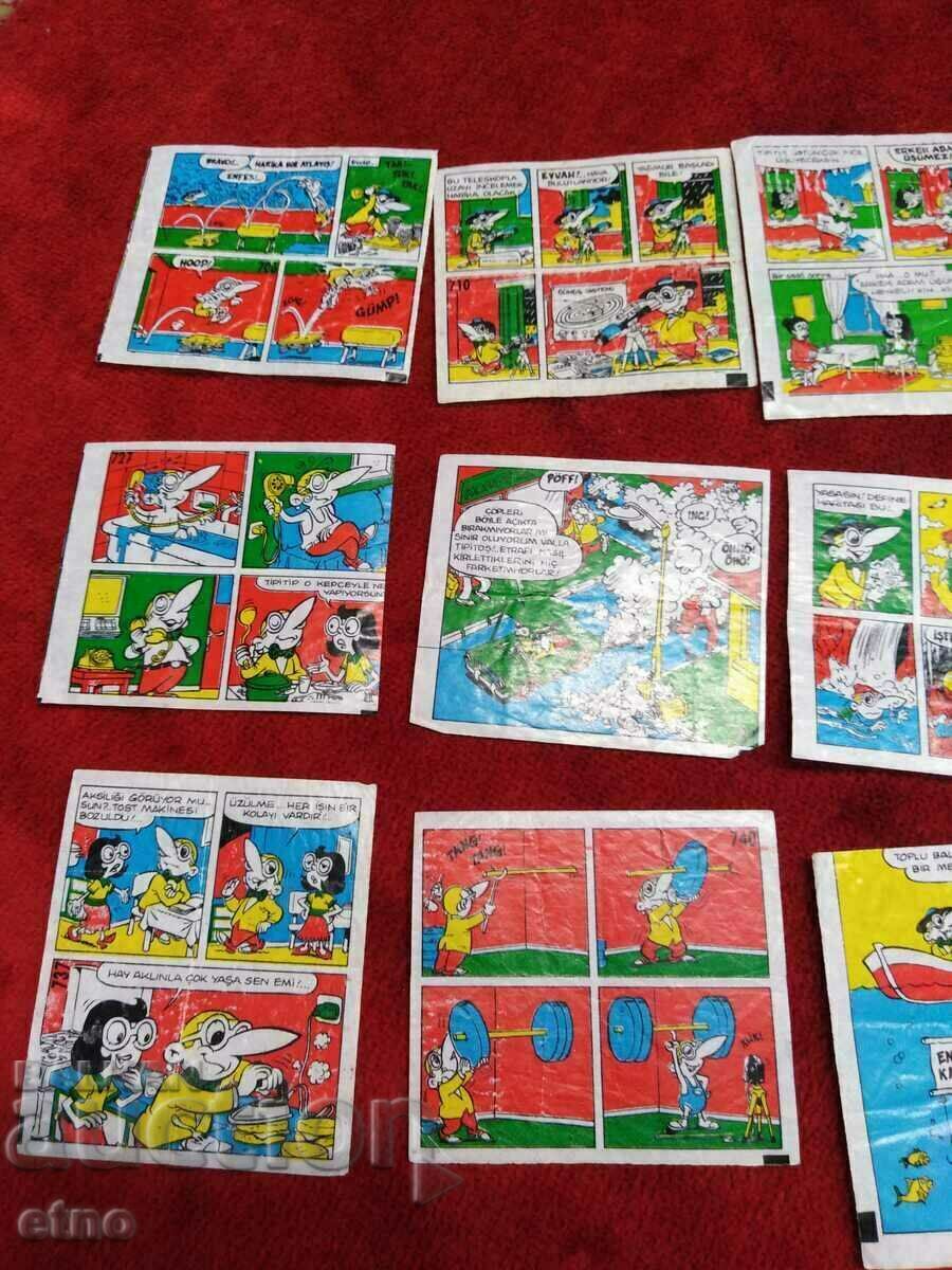 OLD GUM PICTURES "TIPI TIP 701-770" with price 15.00 BGN | € 7.67