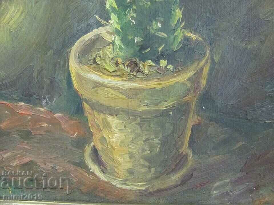 Auction Old Original Painting oil on cardboard Auction Old Original Painting oil on cardboard