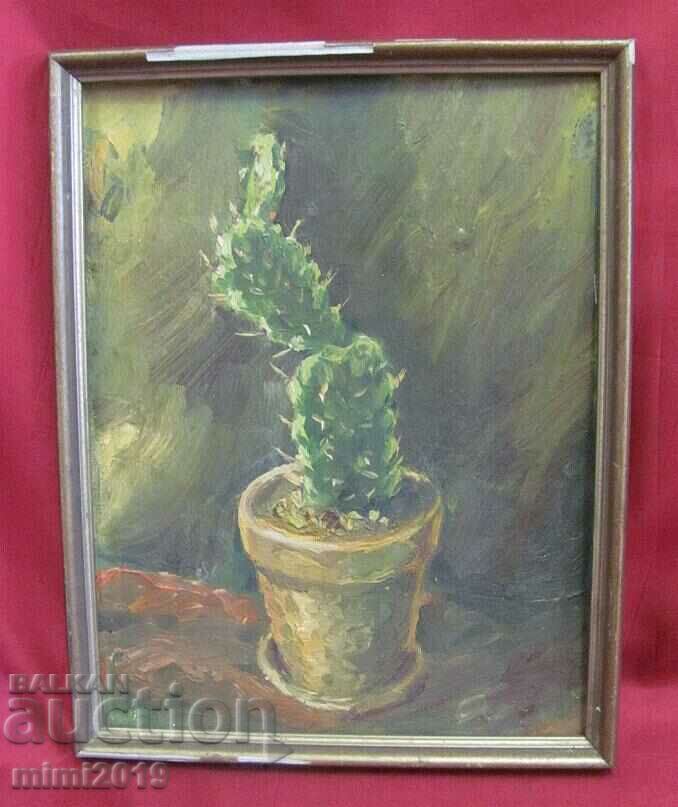 Old Original Painting oil on cardboard - 7 Old Original Painting oil on cardboard - 7