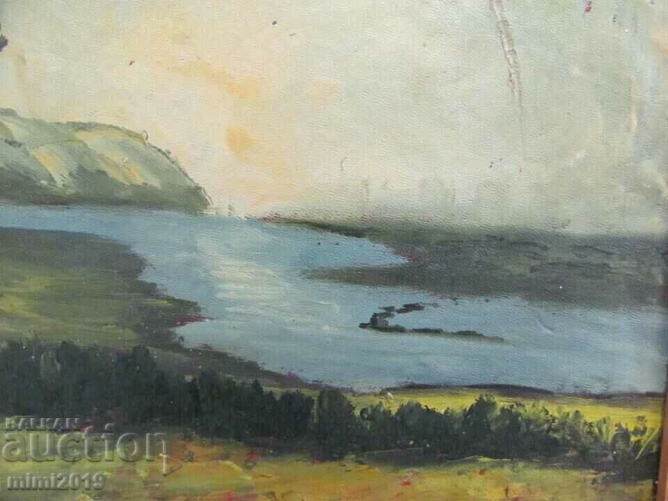 Auction 90's Painting Maria Kazandzhieva 40x30 cm. Auction 90's Painting Maria Kazandzhieva 40x30 cm.