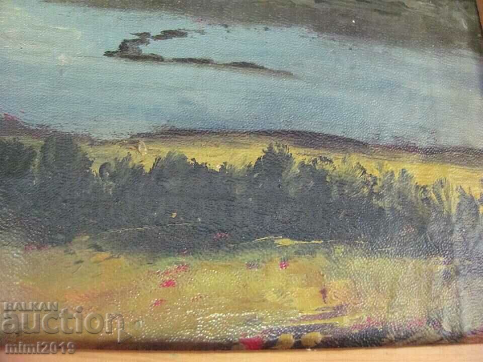 Delivery of 90's Painting Maria Kazandzhieva 40x30 cm. Delivery of 90's Painting Maria Kazandzhieva 40x30 cm.