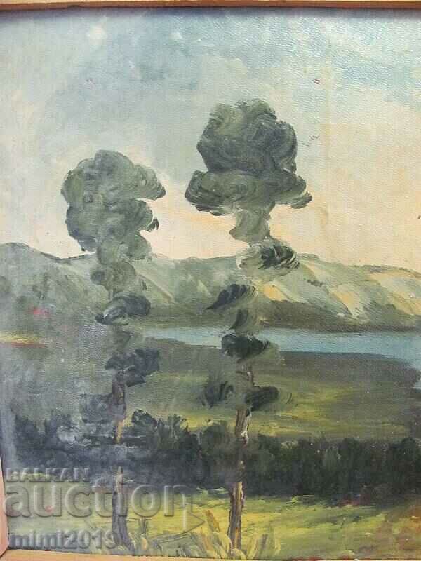 90's Painting Maria Kazandzhieva 40x30 cm. - 5 90's Painting Maria Kazandzhieva 40x30 cm. - 5