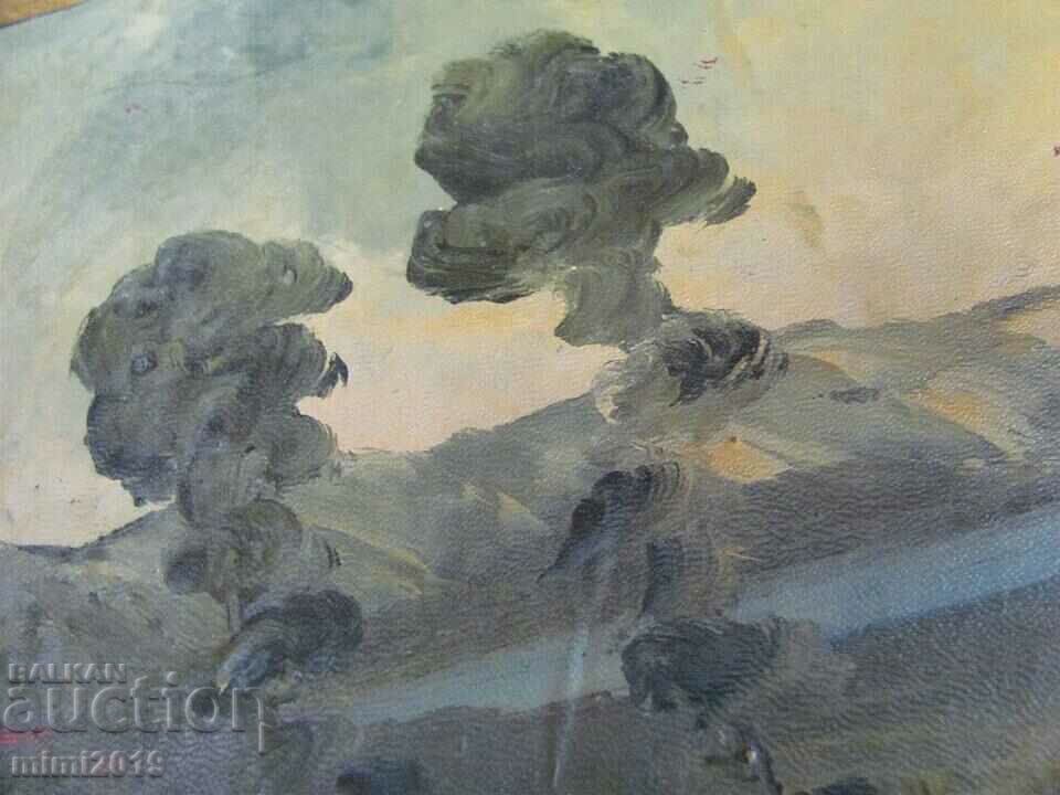 90's Painting Maria Kazandzhieva 40x30 cm. - 6 90's Painting Maria Kazandzhieva 40x30 cm. - 6