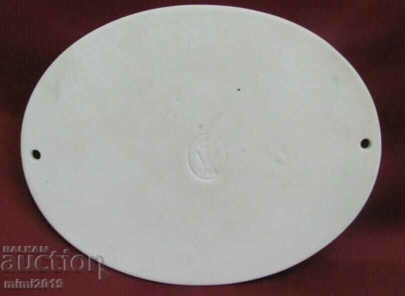 Vintich Wallendorf Porcelain Panel - 7 Vintich Wallendorf Porcelain Panel - 7