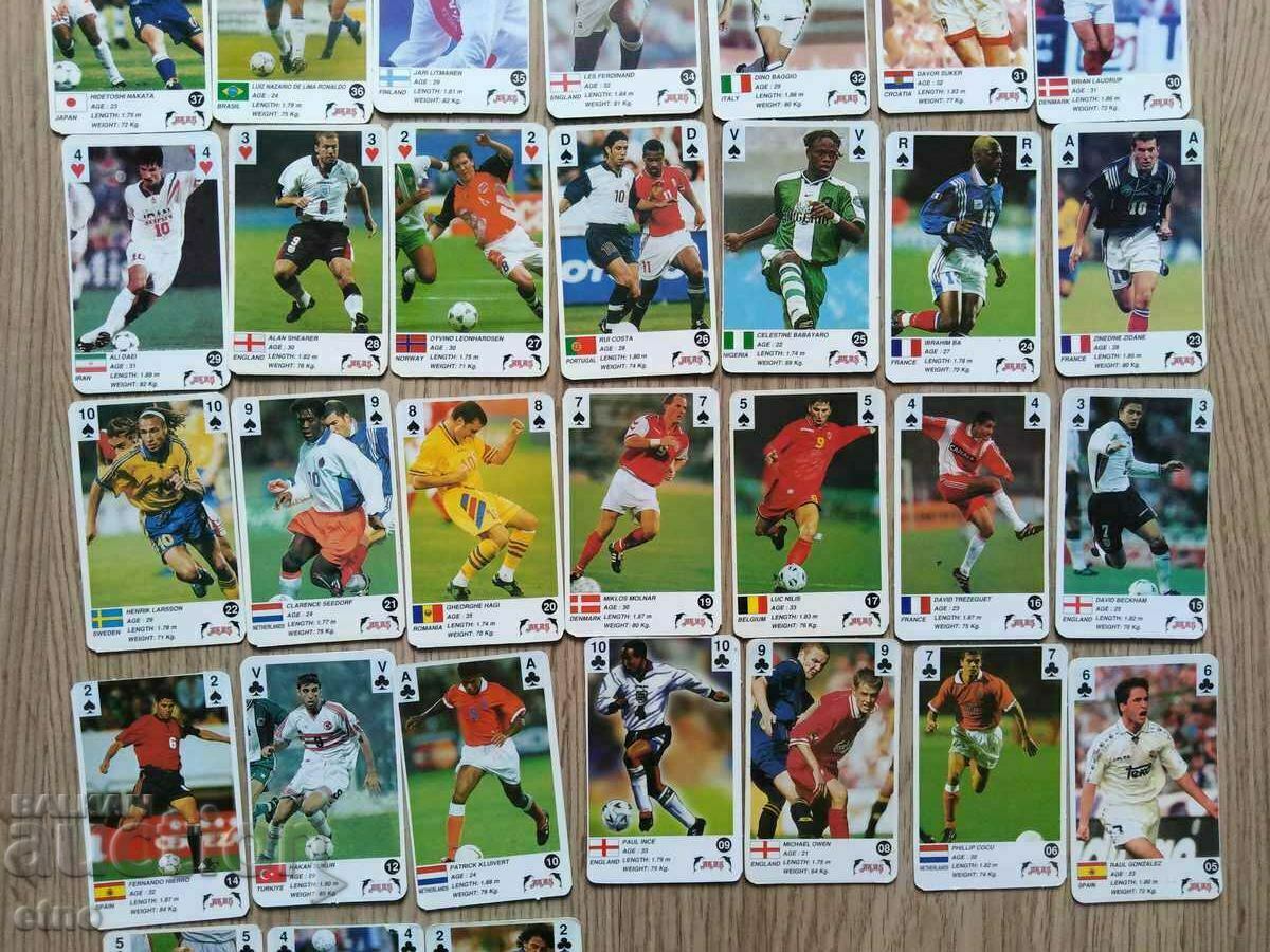 Auction OLD CARDS - FOOTBALL PLAYERS, FOOTBALL, chewing gum pictures Auction OLD CARDS - FOOTBALL PLAYERS, FOOTBALL, chewing gum pictures