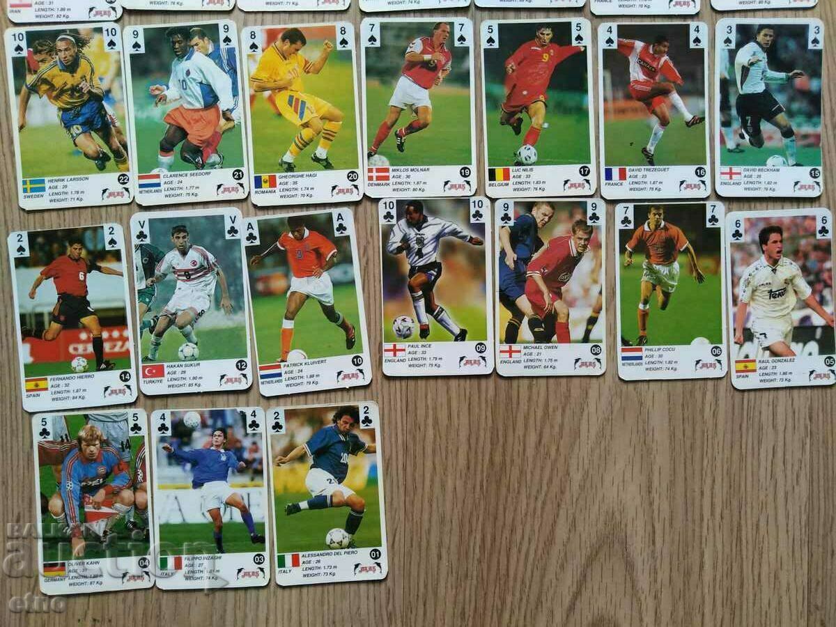 Delivery of OLD CARDS - FOOTBALL PLAYERS, FOOTBALL, chewing gum pictures Delivery of OLD CARDS - FOOTBALL PLAYERS, FOOTBALL, chewing gum pictures