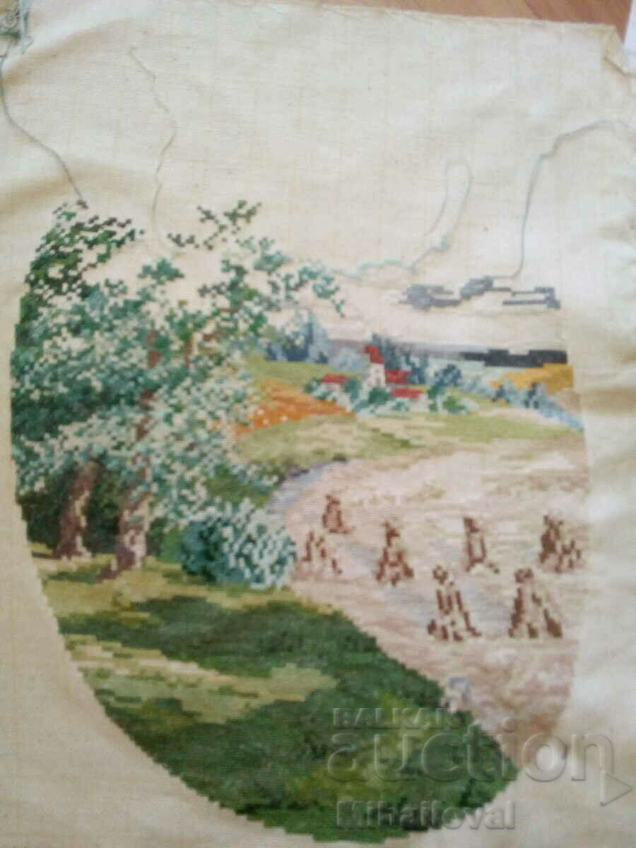 Finishing tapestry "Summer"