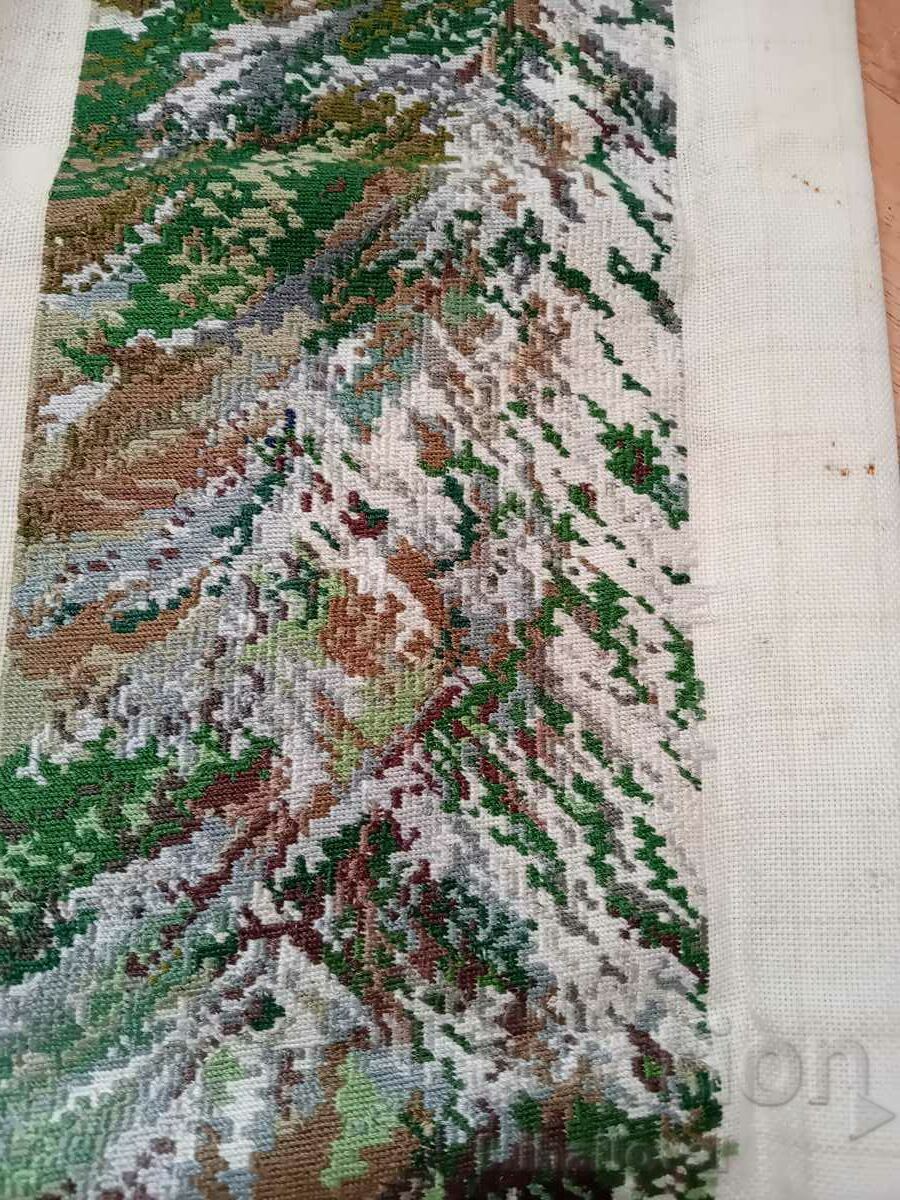 "Moon/Hitler Winter" Finishing Tapestry