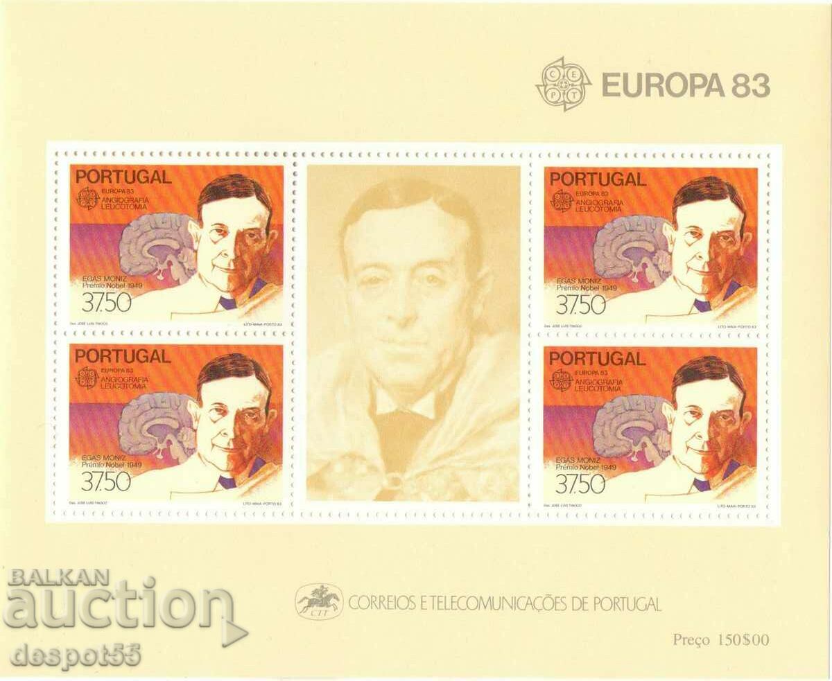1983. Portugal. Europe - Inventions. Block.