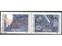 Καθαρά γραμματόσημα Cosmos Halley's Comet 1986 από την Πολωνία