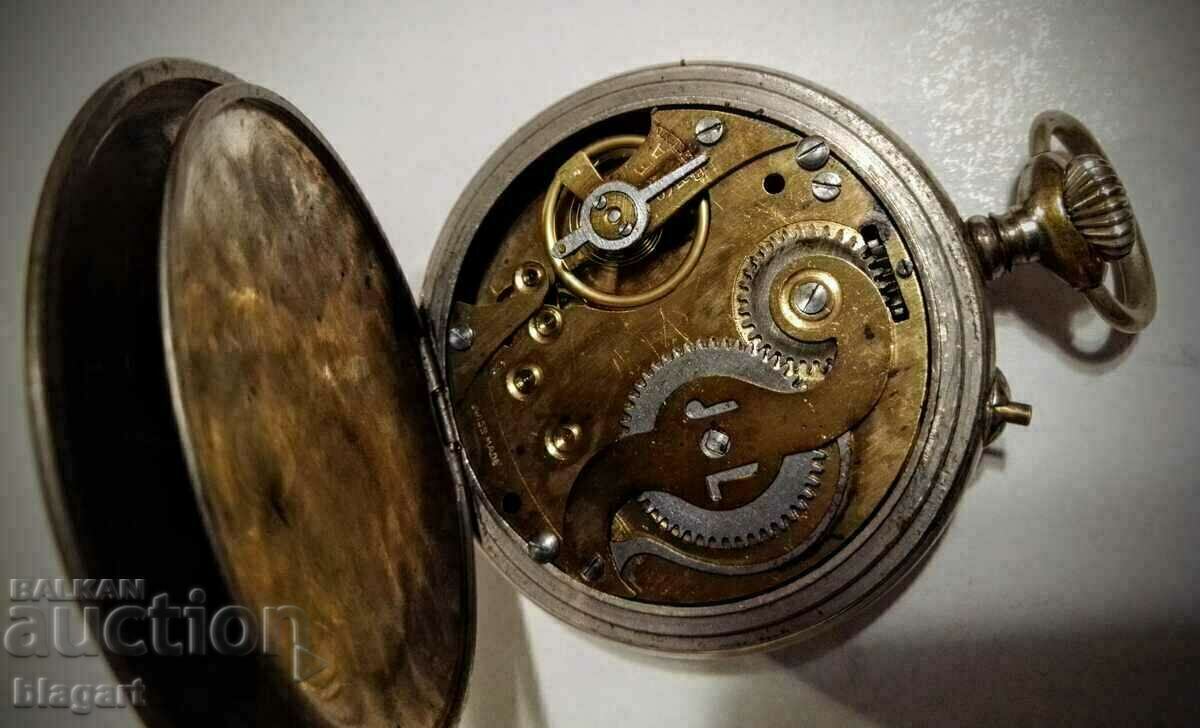 Railway pocket watch - Roskopf with price 300.00 BGN | € 153.39 Railway pocket watch - Roskopf with price 300.00 BGN | € 153.39