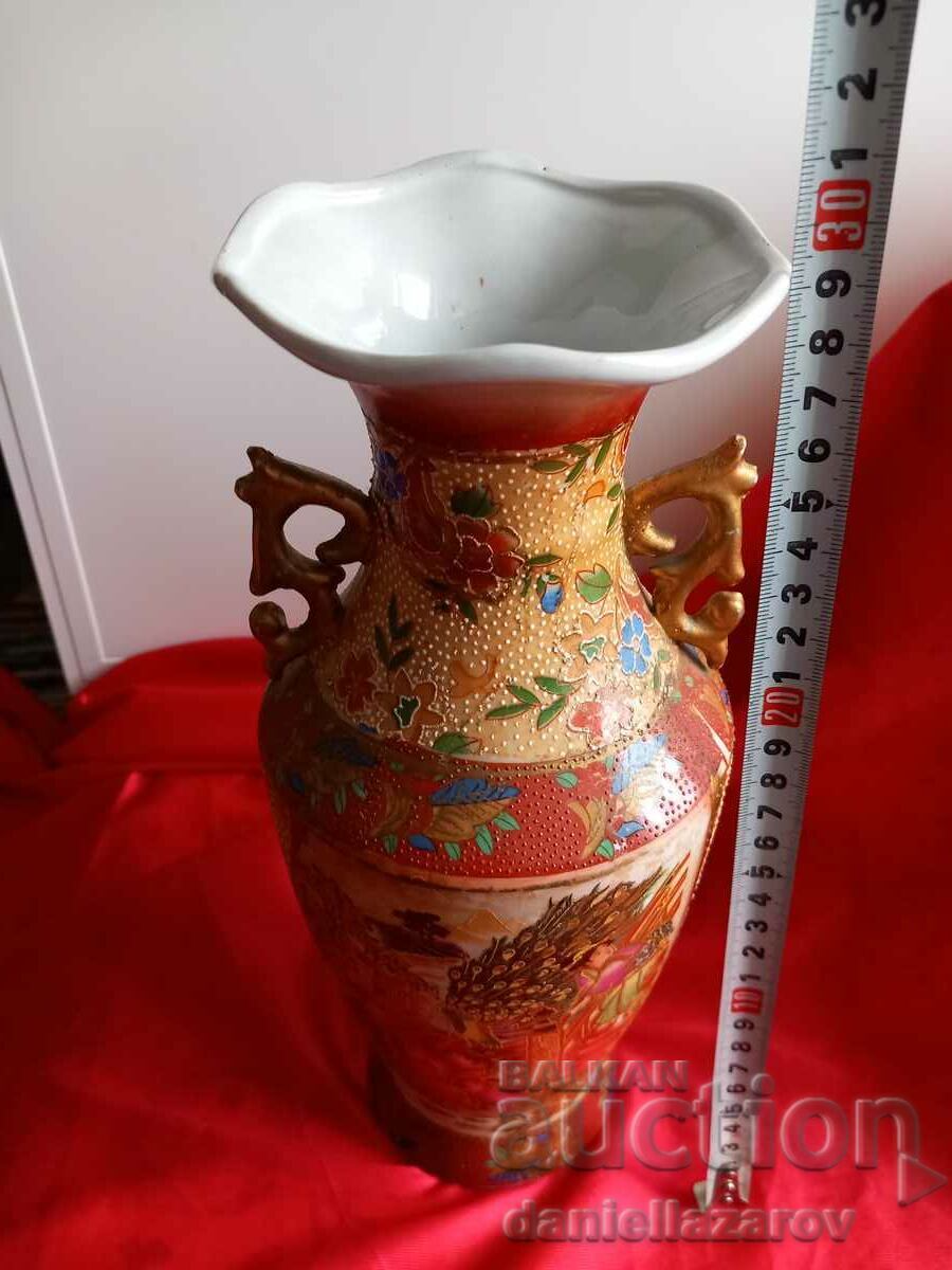 Unique Rare CHINESE Porcelain Vase, Signed! - 7
