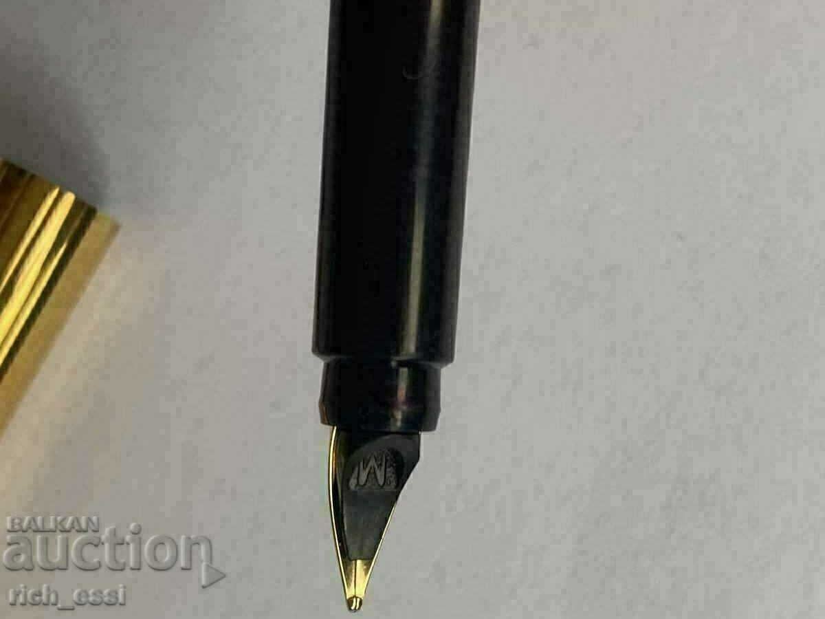 Auction  Rare Parker Rialto 88 22k gold plated fountain pen