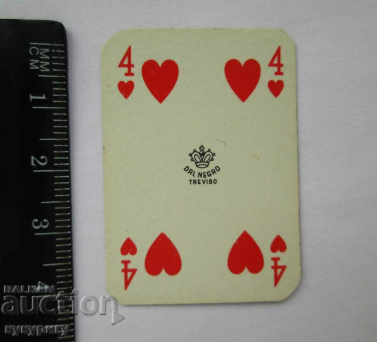 Set de jocuri vechi de cărți mici pentru poker Del Negro Treviso cu preț 30.00 BGN | € 15.34