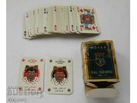 Set de jocuri vechi de cărți mici pentru poker Del Negro Treviso