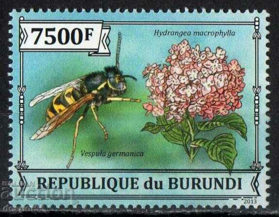 2013. Бурунди. Цветя и пчели.