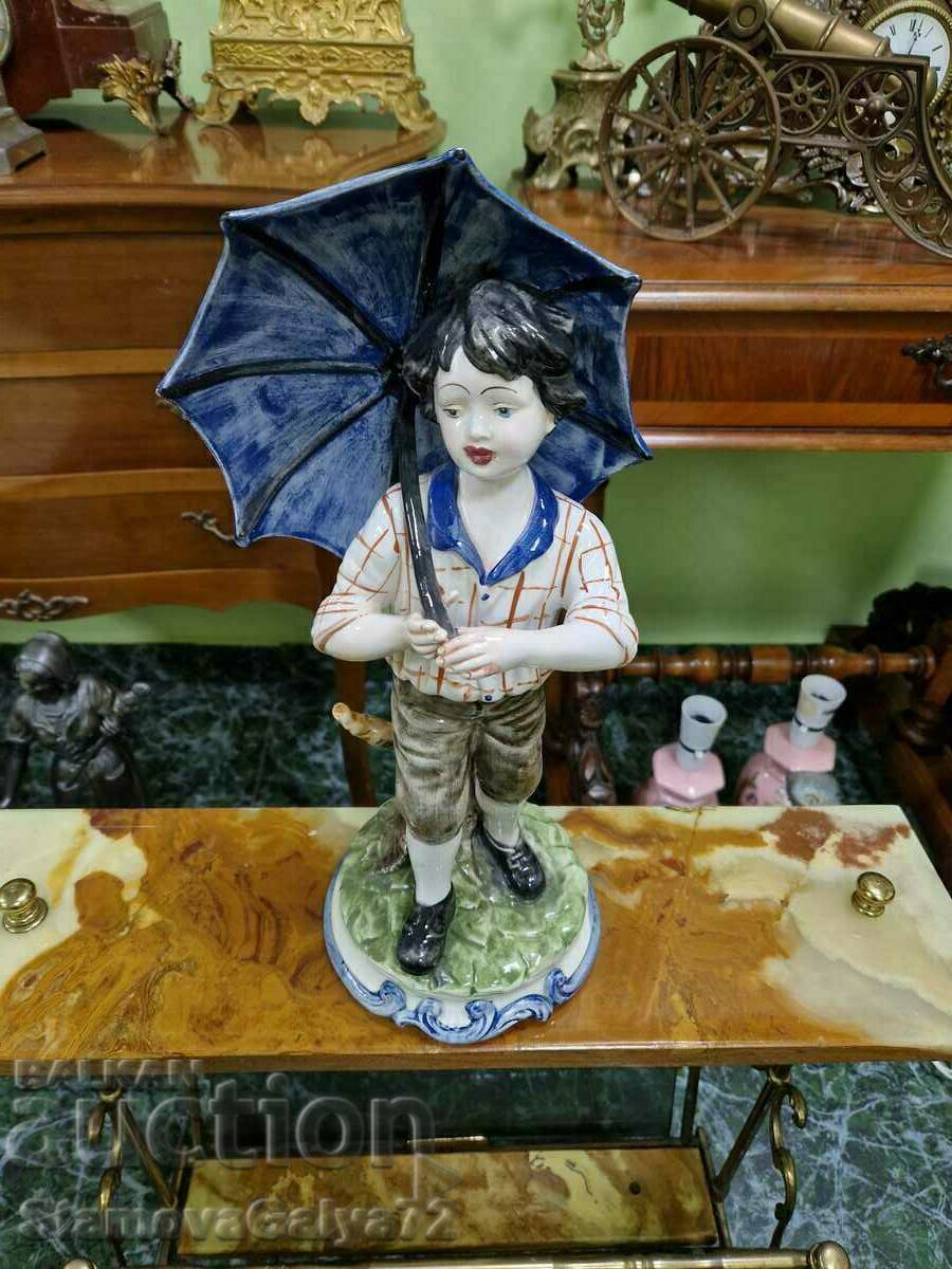 Аукцион Превъзходна антикварна италианска порцеланова фигура Capodim Аукцион Превъзходна антикварна италианска порцеланова фигура Capodim