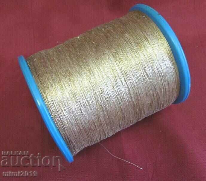 Original Large Reel with Gold Metal Sheath-METALREX - 7 Original Large Reel with Gold Metal Sheath-METALREX - 7